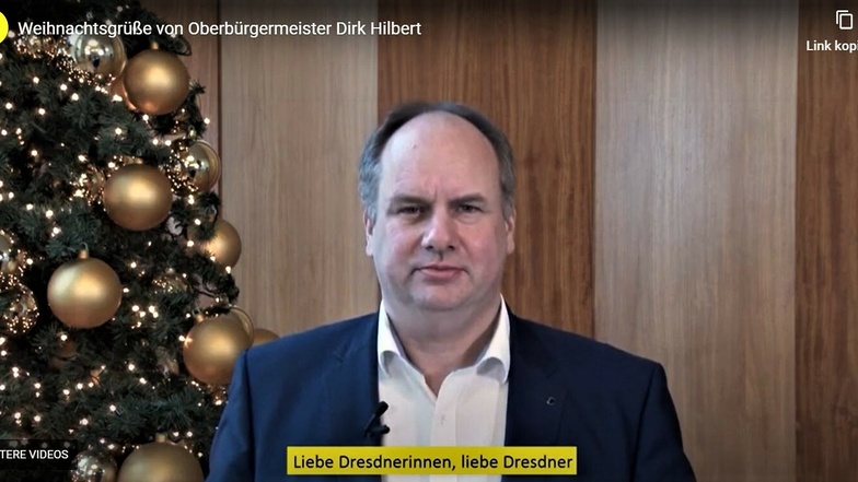 OB Hilbert sendet Weihnachtsgrüße an die Dresdner.