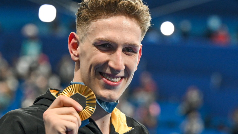 🥇 Gold: Lukas Märtens, Schwimmen, 400 Meter Freistil