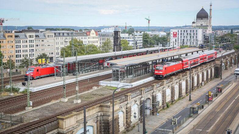 Für 10 Millionen Euro: Der Dresdner Bahnhof Mitte soll komplett umgebaut werden