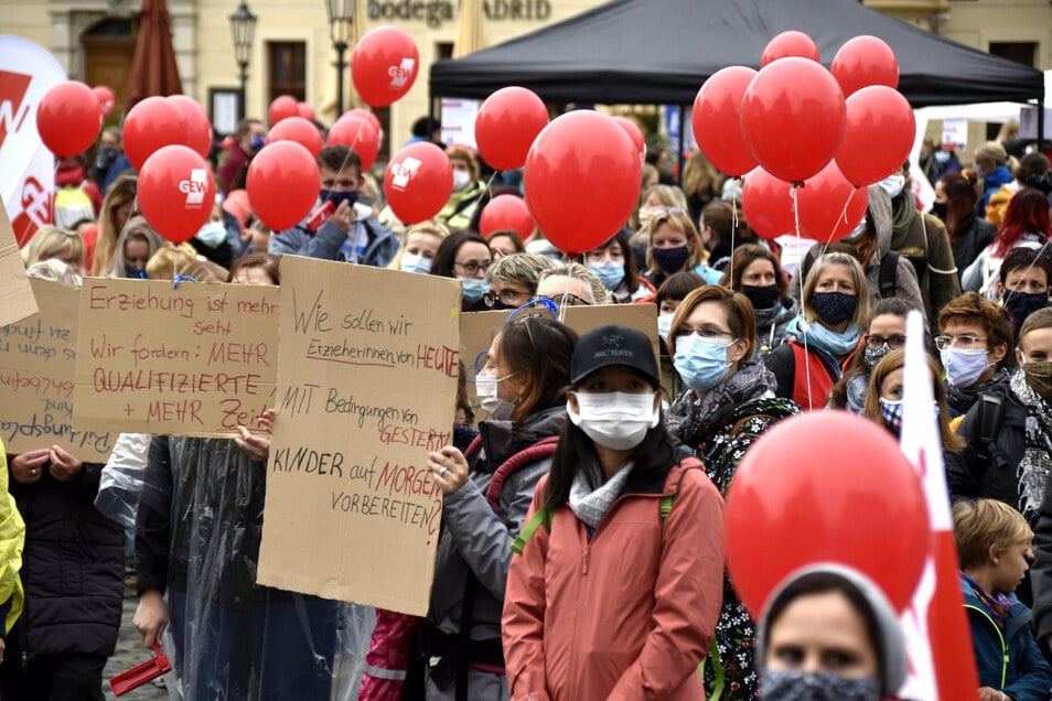 Darum Streiken Die Erzieher In Dresden Sachsische De