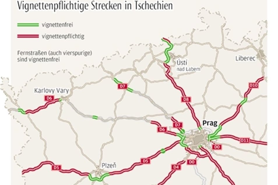 Die Tücke der Tschechien-Vignette | Sächsische.de