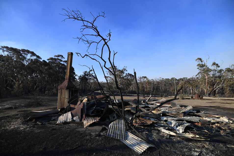 Buschfeuer bedrohen Sydney Sächsische.de