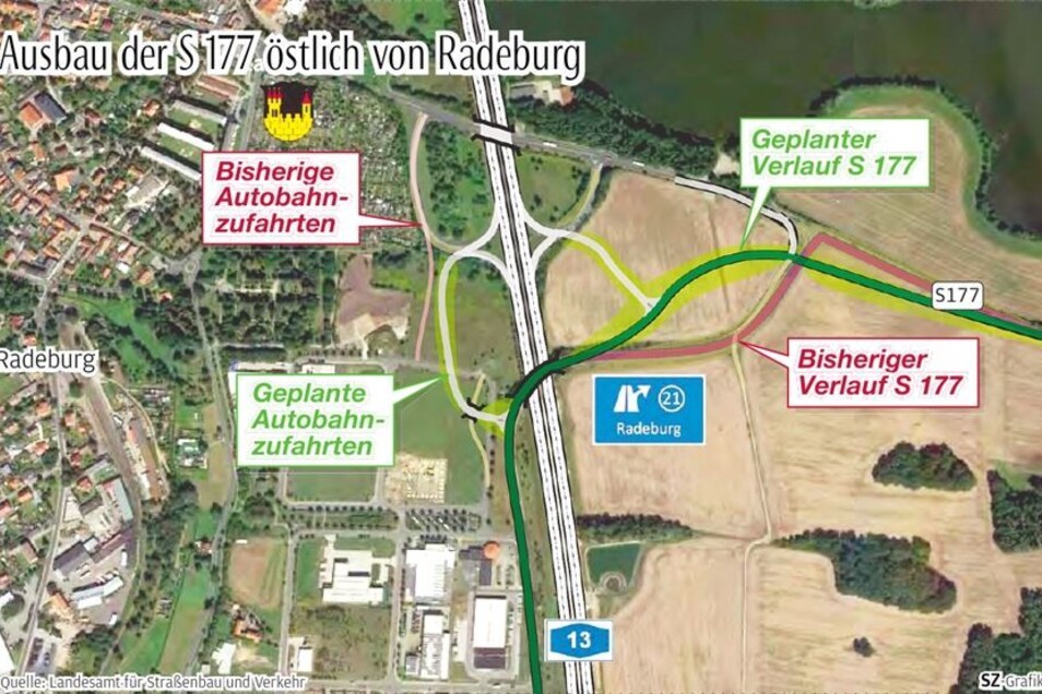 Der neue AutobahnAnschluss Sächsische.de