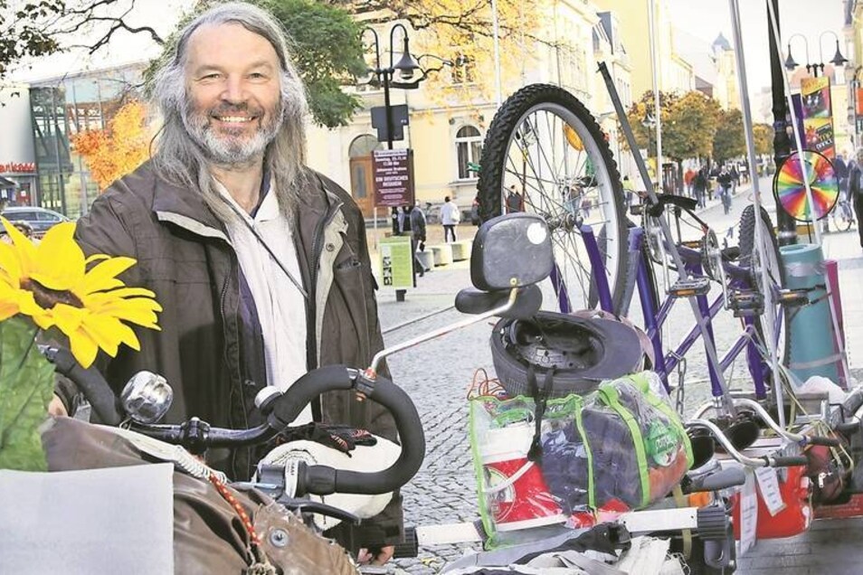 Riesas verrücktester Radtourist Sächsische.de