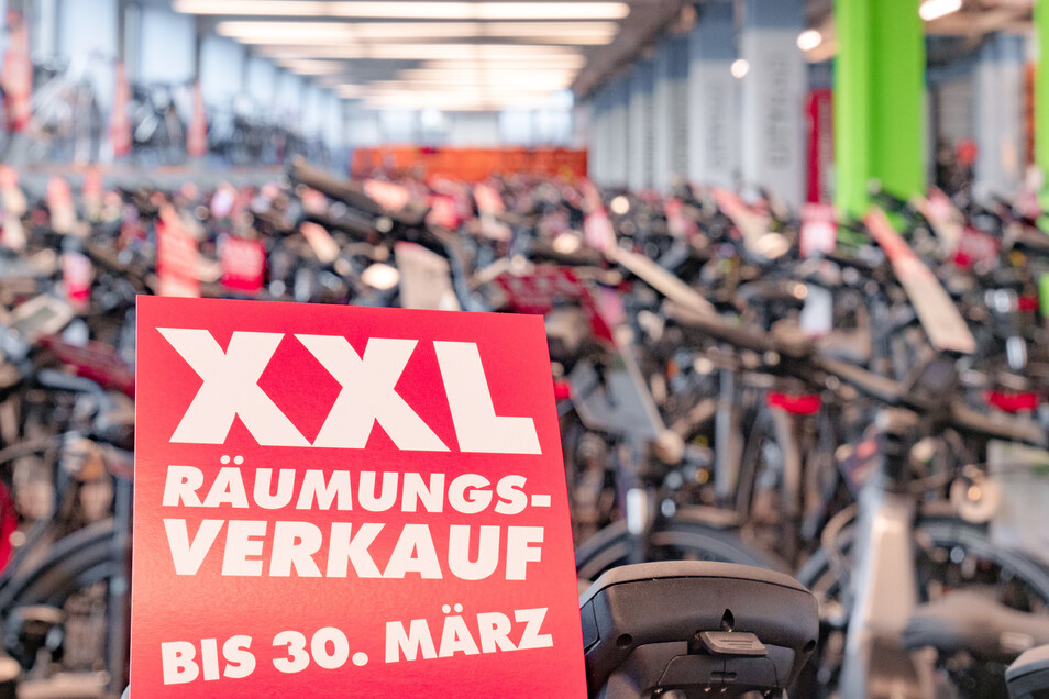 Großer Räumungsverkauf bei Fahrrad XXL Sächsische.de