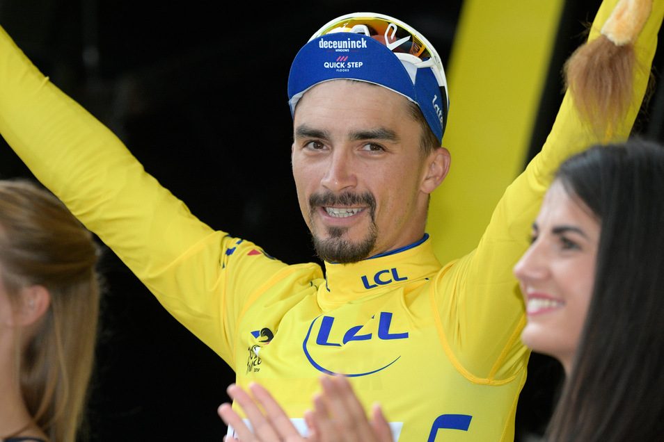 Alaphilippe verschenkt sein Gelbes Trikot | Sächsische.de