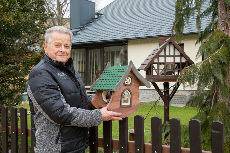 Eine Holzvilla für die gefiederten Freunde Sächsische.de