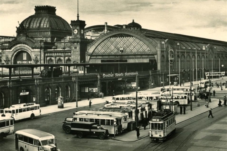 Dresden Hatte Deutschlands Ersten Busbahnhof | Sächsische.de