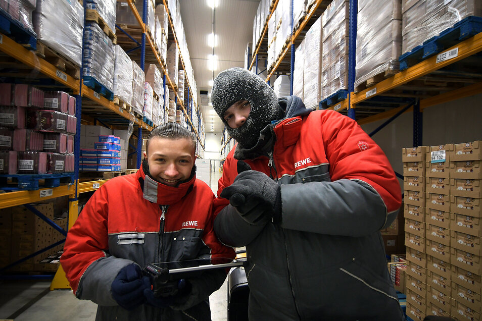 Azubis Ubernehmen Rewe Lager Sachsische De