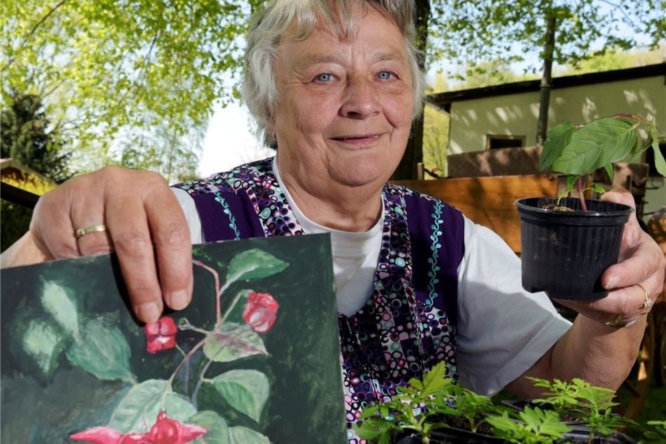 Gartnerin Hat Ihre Pflanzen Gemalt Sachsische De