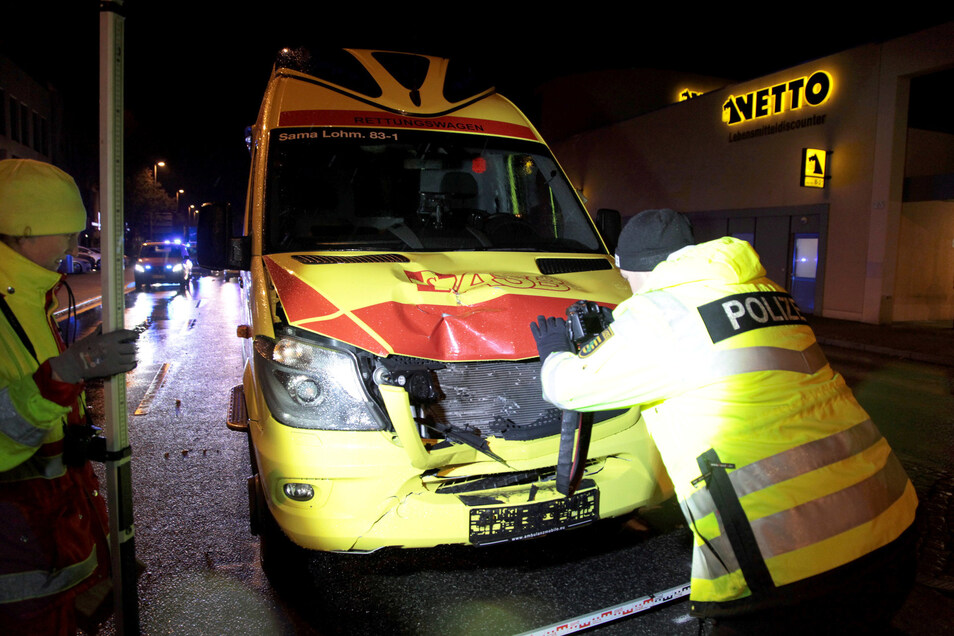 Unfall Mit Rettungswagen | Sächsische.de