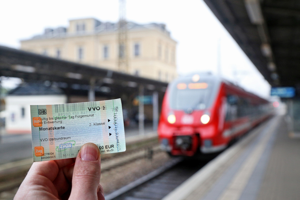 City Bahn Chemnitz Sachsen Ticket