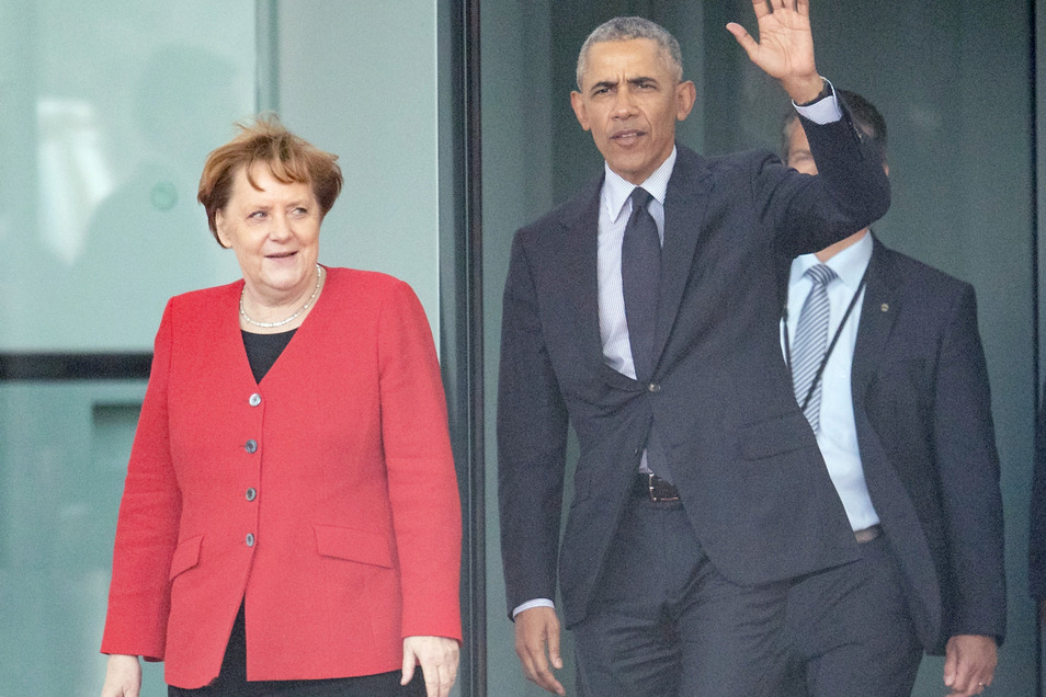 Obama zu Gast bei Merkel | Sächsische.de
