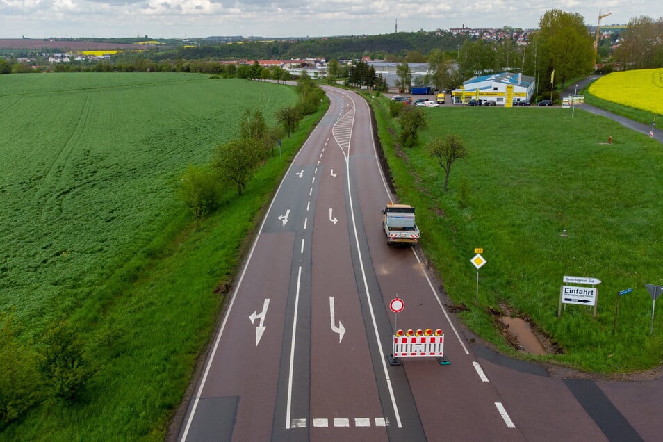 B169 In Döbeln Ist Jetzt Dicht | Sächsische.de